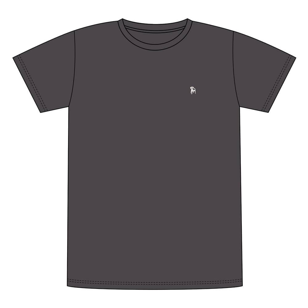 T-shirt Stockholm Plastic Chair Charcoal