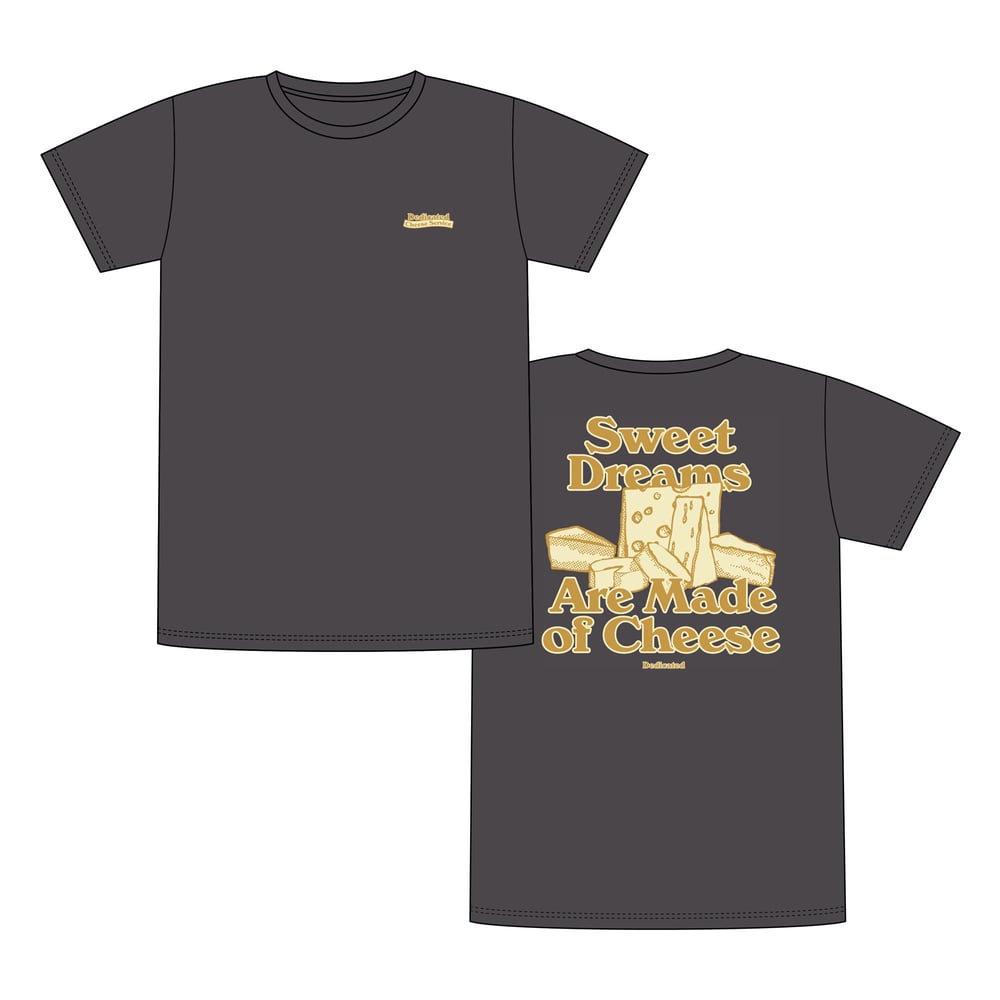 T-shirt Stockholm Cheese Dream Charcoal