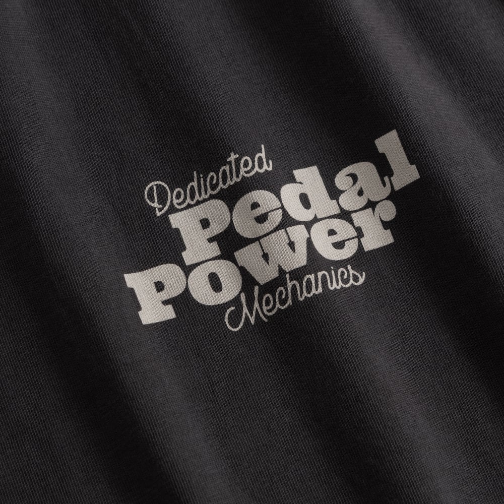 T-shirt Stockholm Pedal Power Charcoal