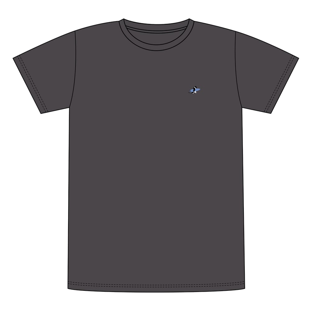 T-shirt Stockholm Surf Penguin Charcoal