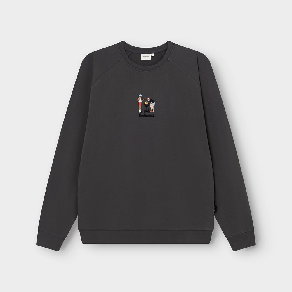 Sweatshirt Malmoe BBQ Charcoal