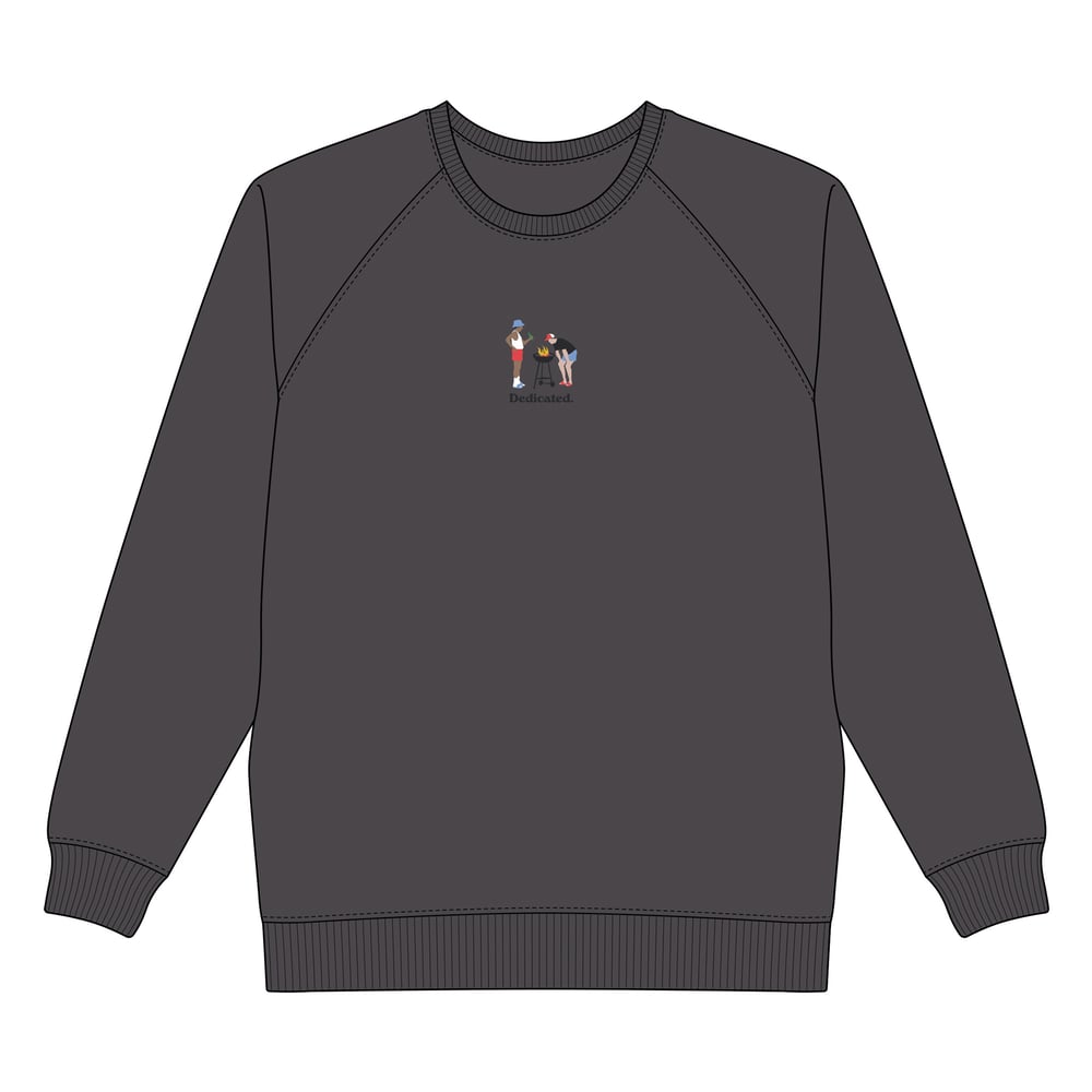 Sweatshirt Malmoe BBQ Charcoal