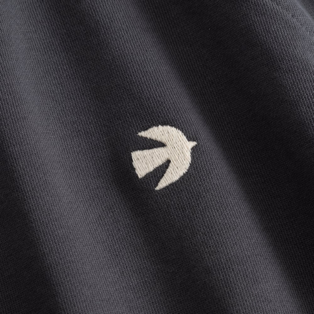 Sweatshirt Malmoe Bird Symbol Charcoal