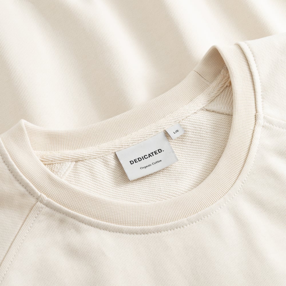 Sweatshirt Malmoe Duck Off Egg White