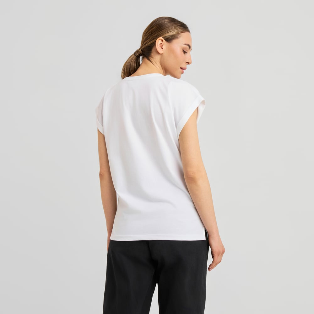T-shirt Visby Flower Bunnies White