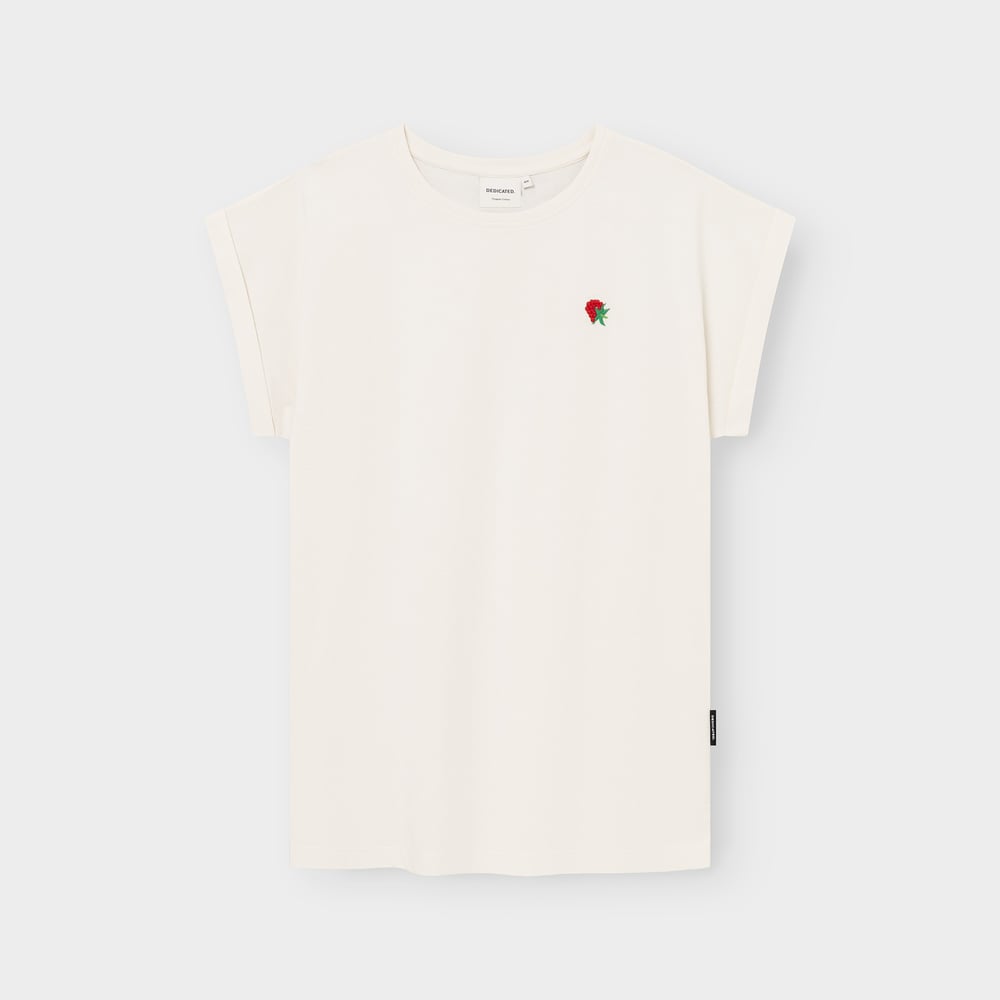 T-shirt Visby Raspberry Off-White
