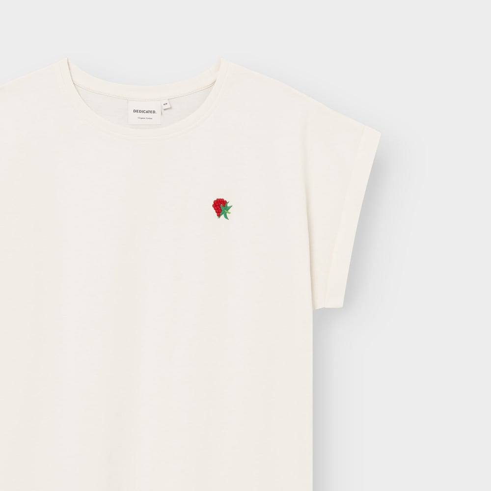 T-shirt Visby Raspberry Off-White