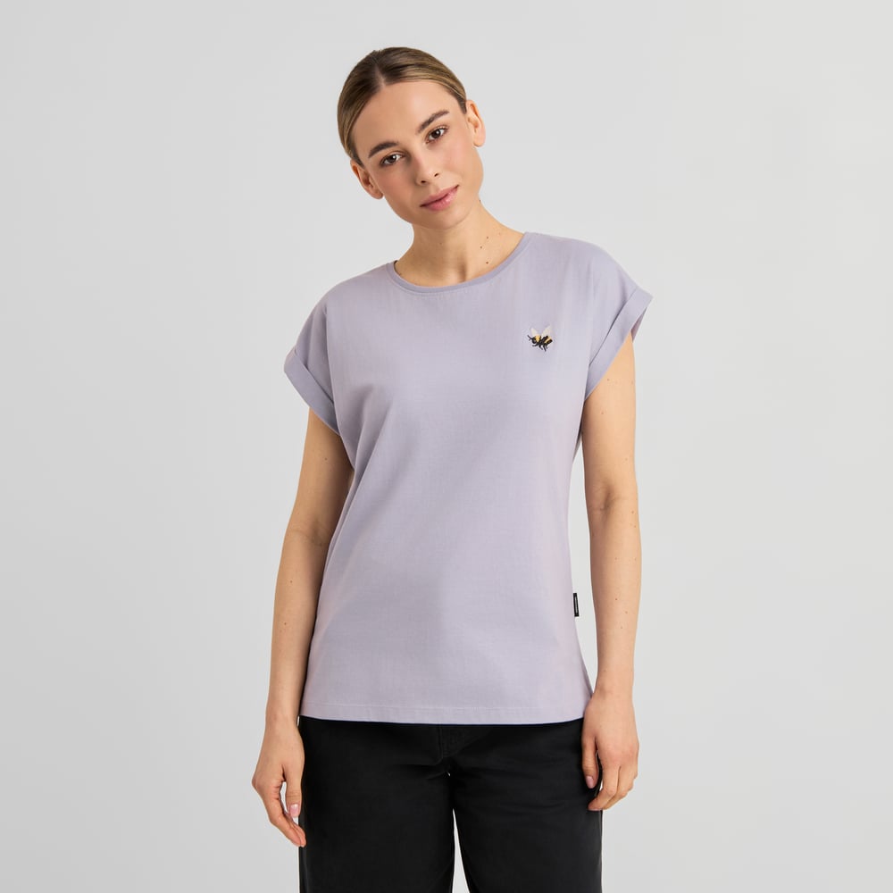 T-shirt Visby Bumblebee Cross Stitch Aura Purple