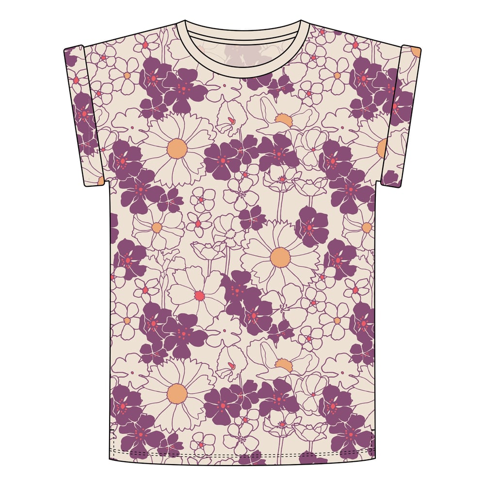 T-shirt Visby Flower Power