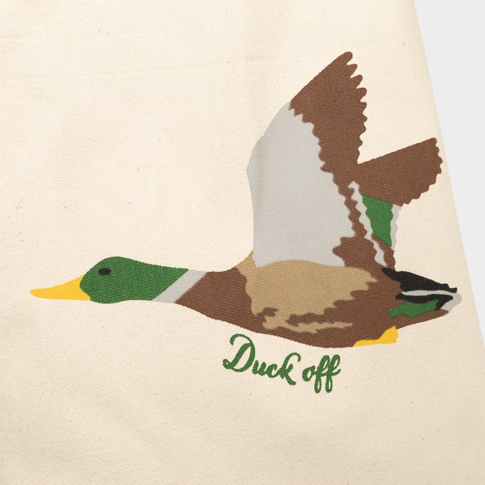 Tote Bag Torekov Duck Off Off-White
