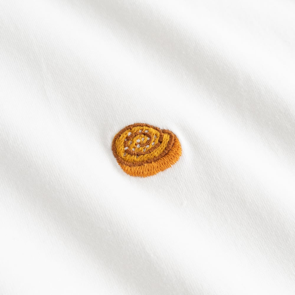 T-shirt Stockholm Cinnamon Bun White