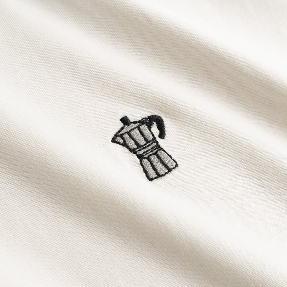 T-shirt Stockholm Mocca Off White