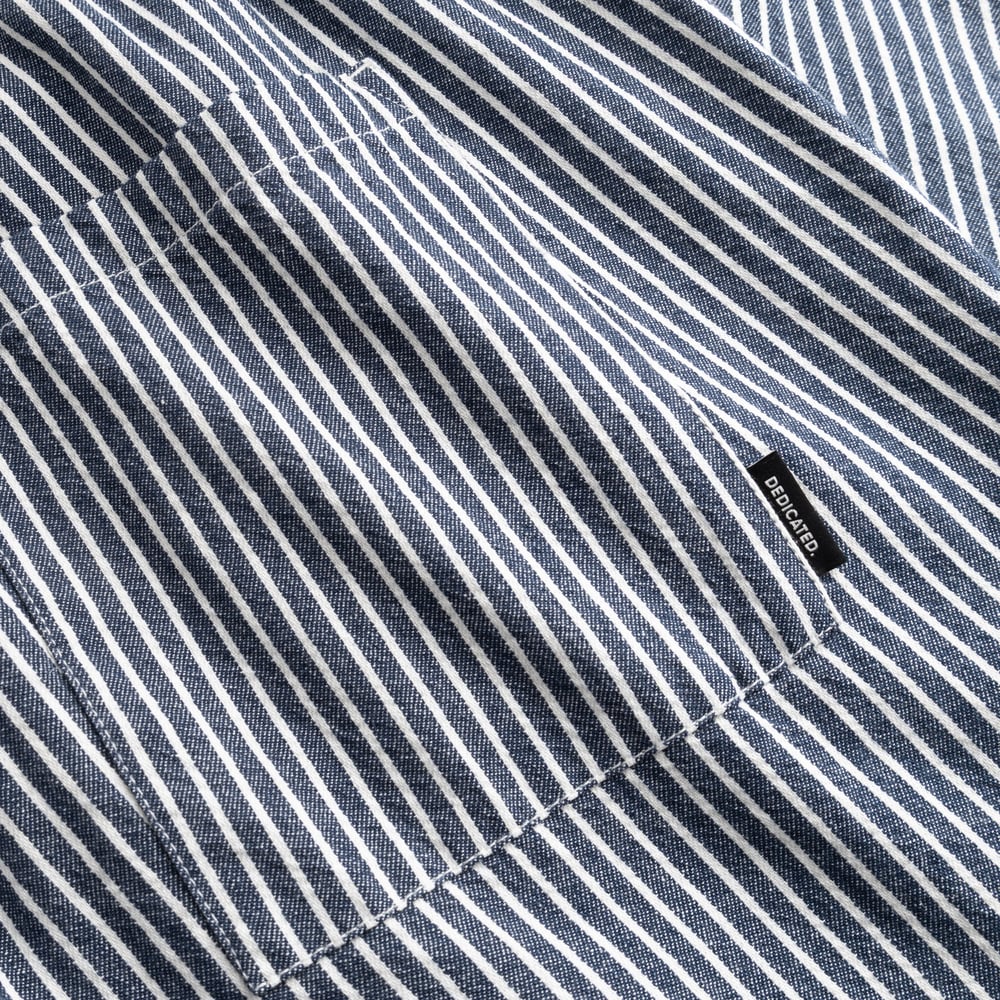 Pants Borrby Work Stripe Blue