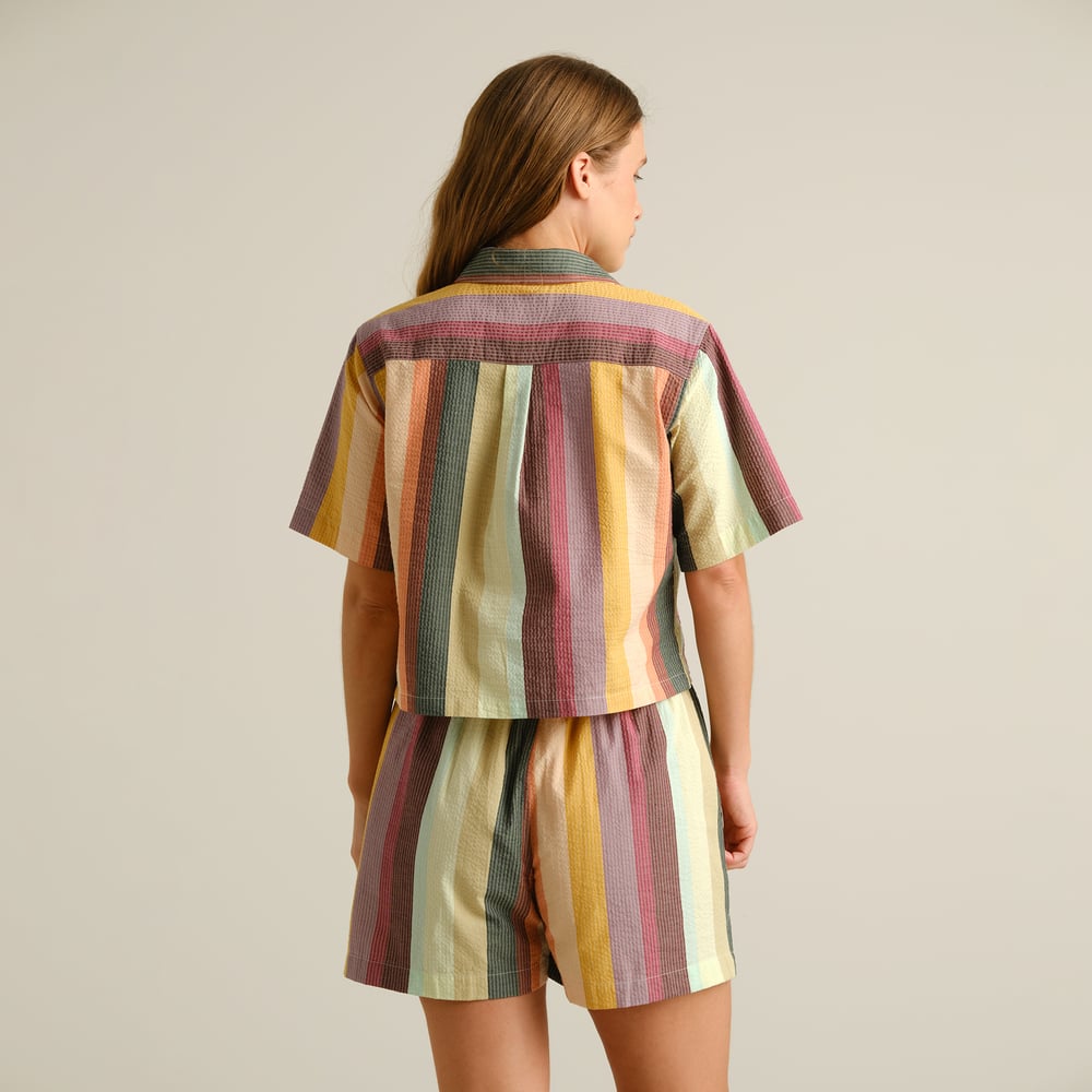 Shirt Grundvik Sunset Stripe