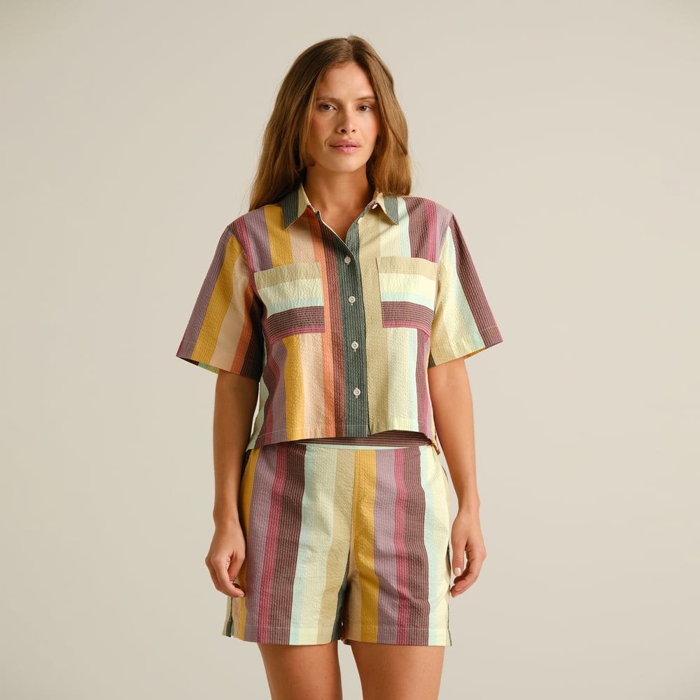 Shirt Grundvik Sunset Stripe