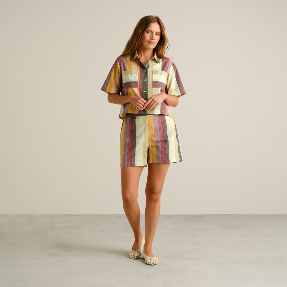 Shirt Grundvik Sunset Stripe