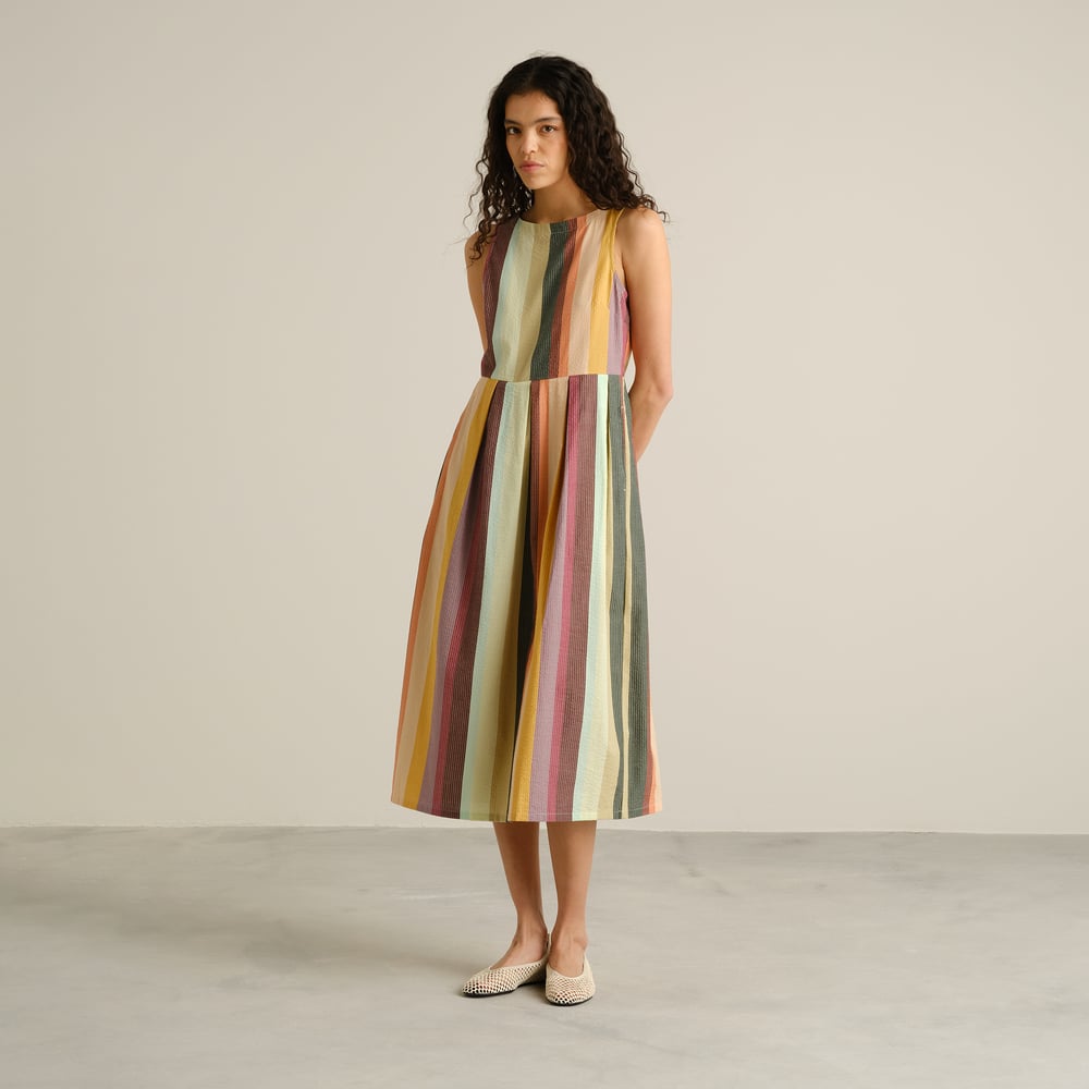 Dress Vallsta Sunset Stripe
