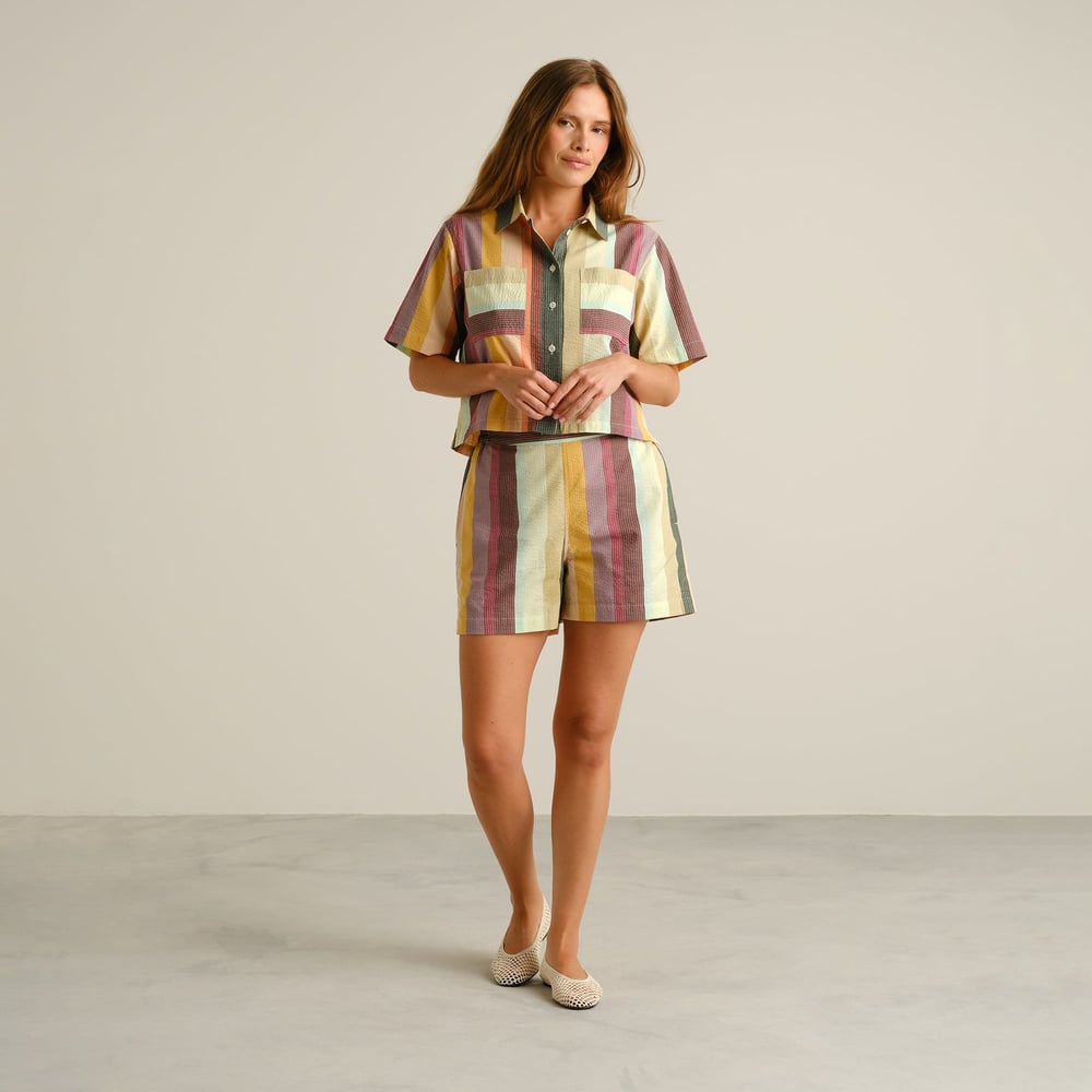 Shorts Aspudden Sunset Stripe