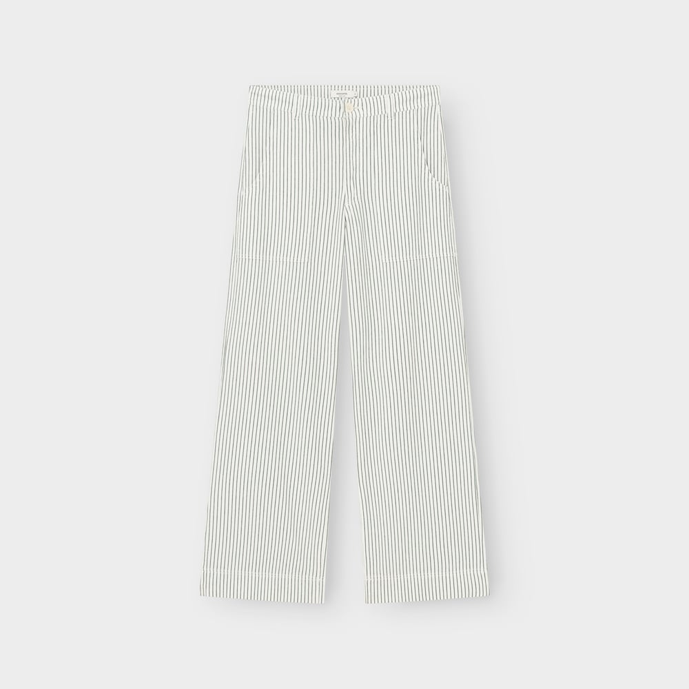 Workwear Pants Vara Work Stripe Forest Green