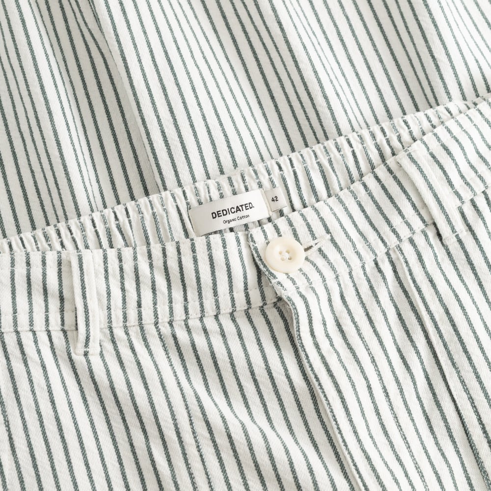 Workwear Pants Vara Work Stripe Forest Green
