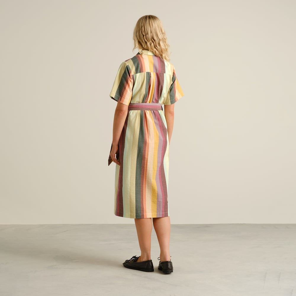 Shirt Dress Orrefors Sunset Stripe