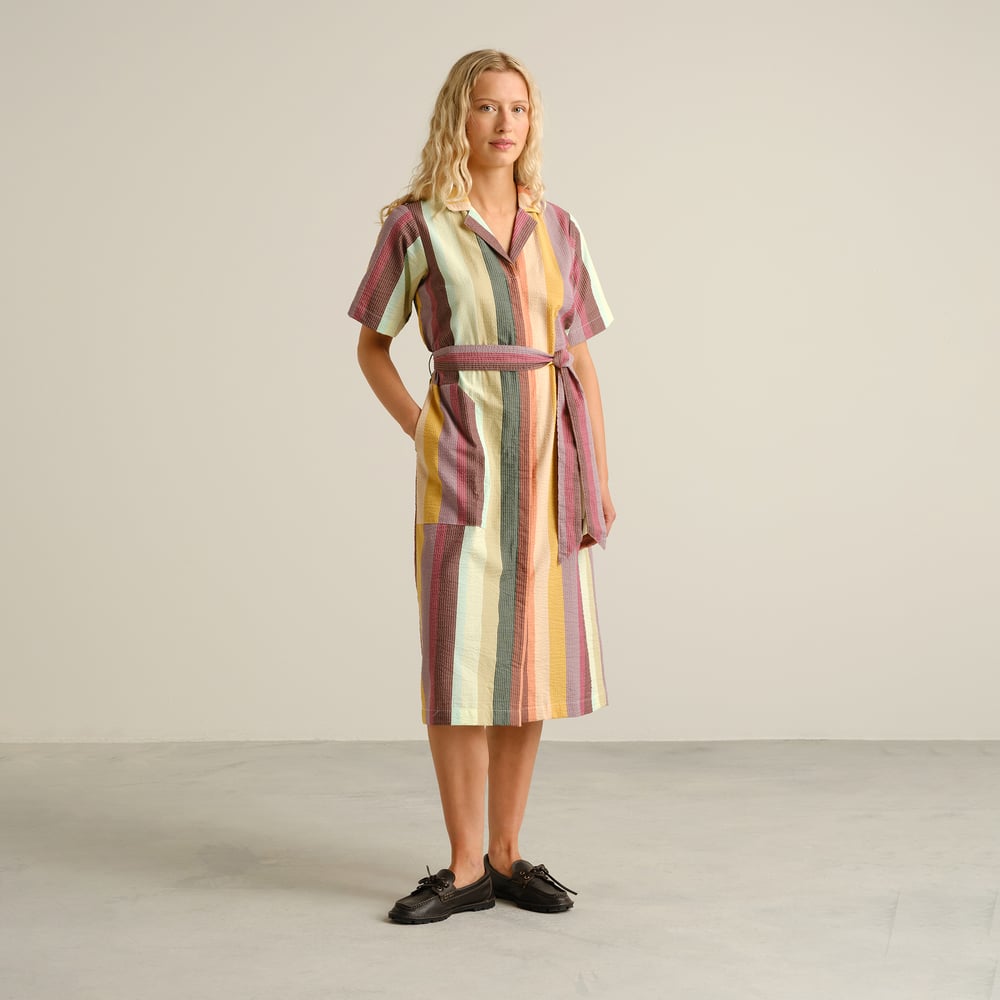 Shirt Dress Orrefors Sunset Stripe