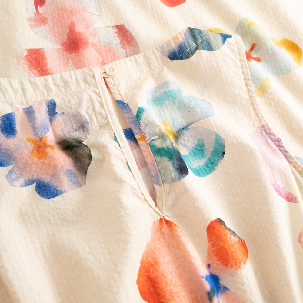 Dress Vallsta Flower Cut Egg White