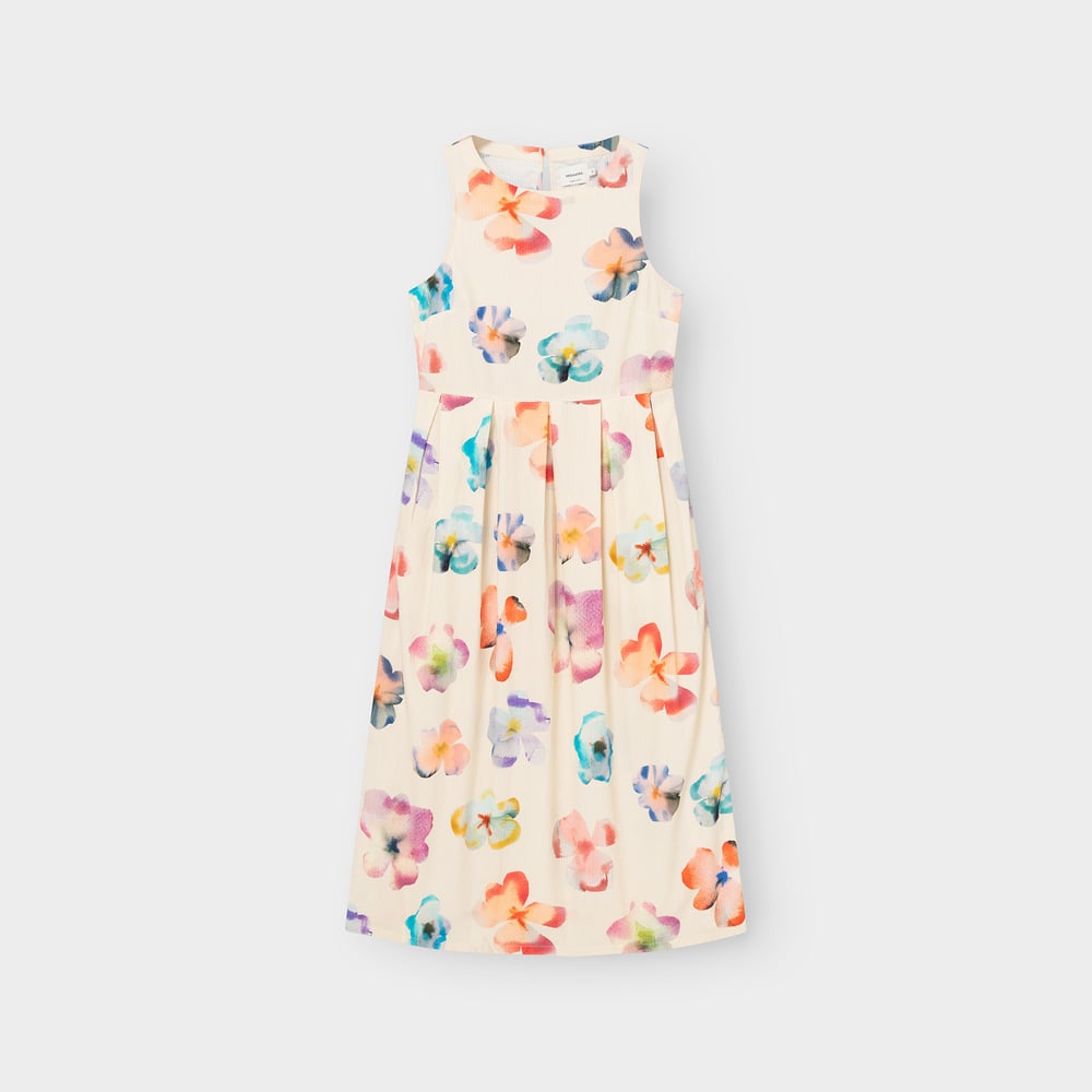 Dress Vallsta Flower Cut Egg White