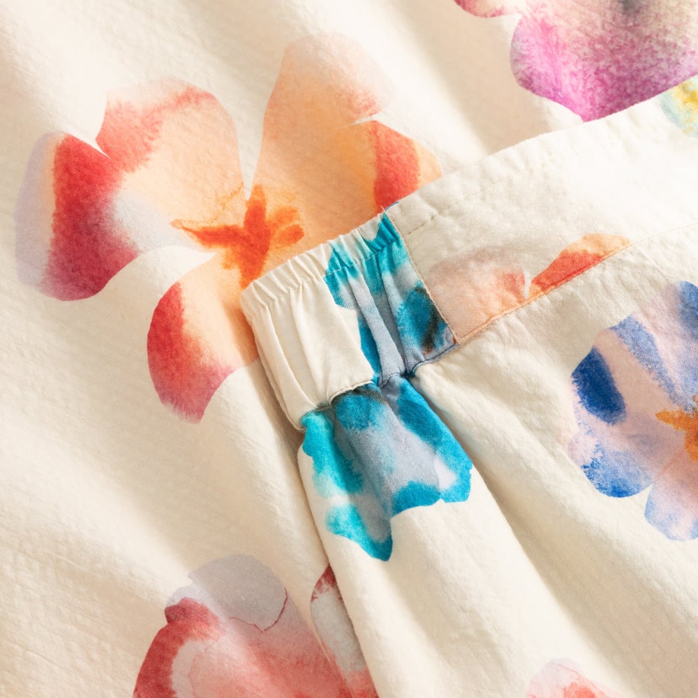 Skirt Viken Flower Cut Egg White