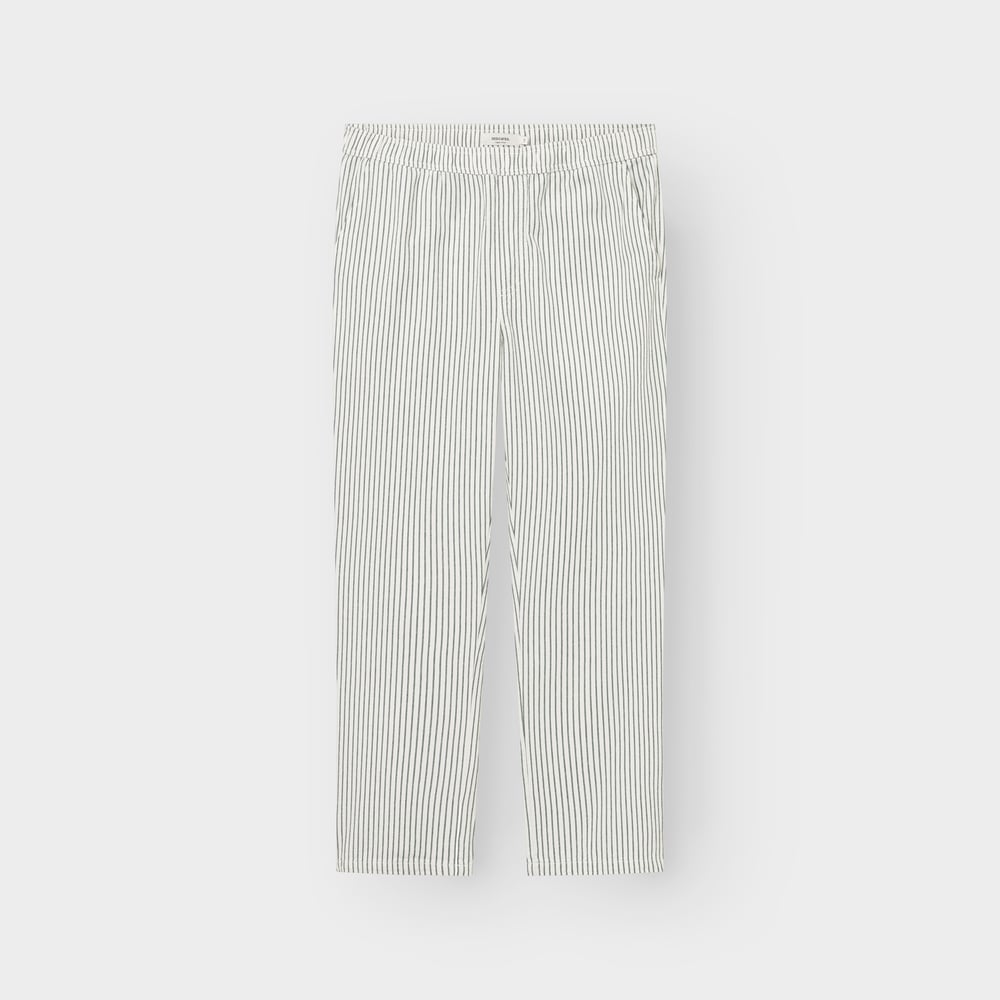 Pants Borrby Work Stripe Forest Green