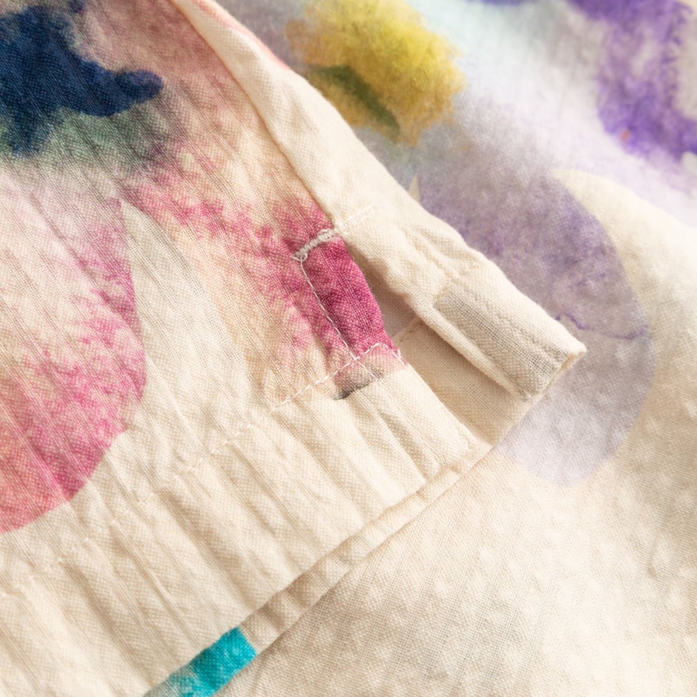 Shirt Brantevik Flower Cut Egg White
