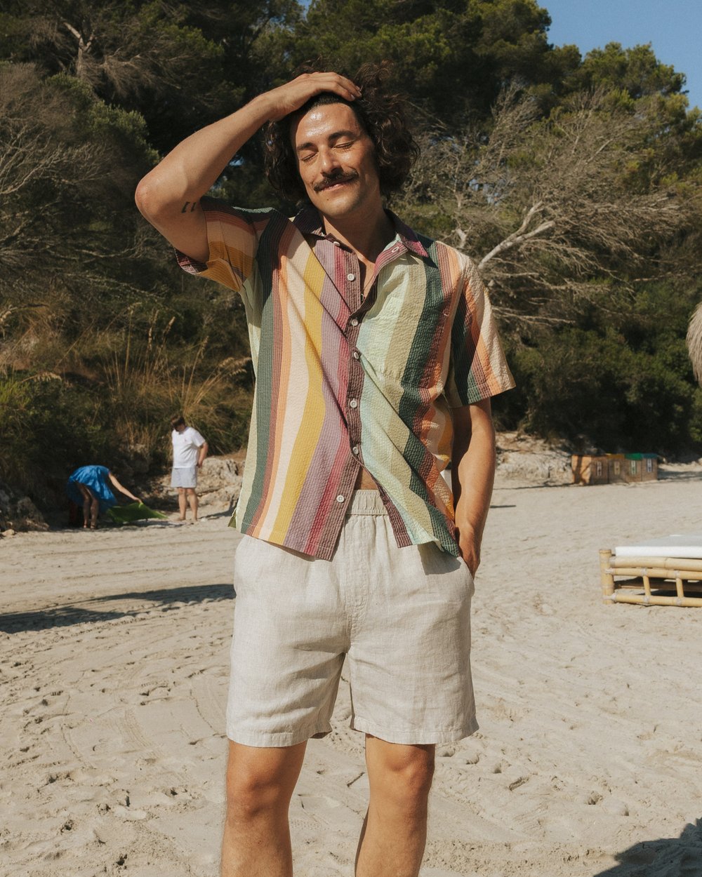 Shirt Brantevik Sunset Stripe