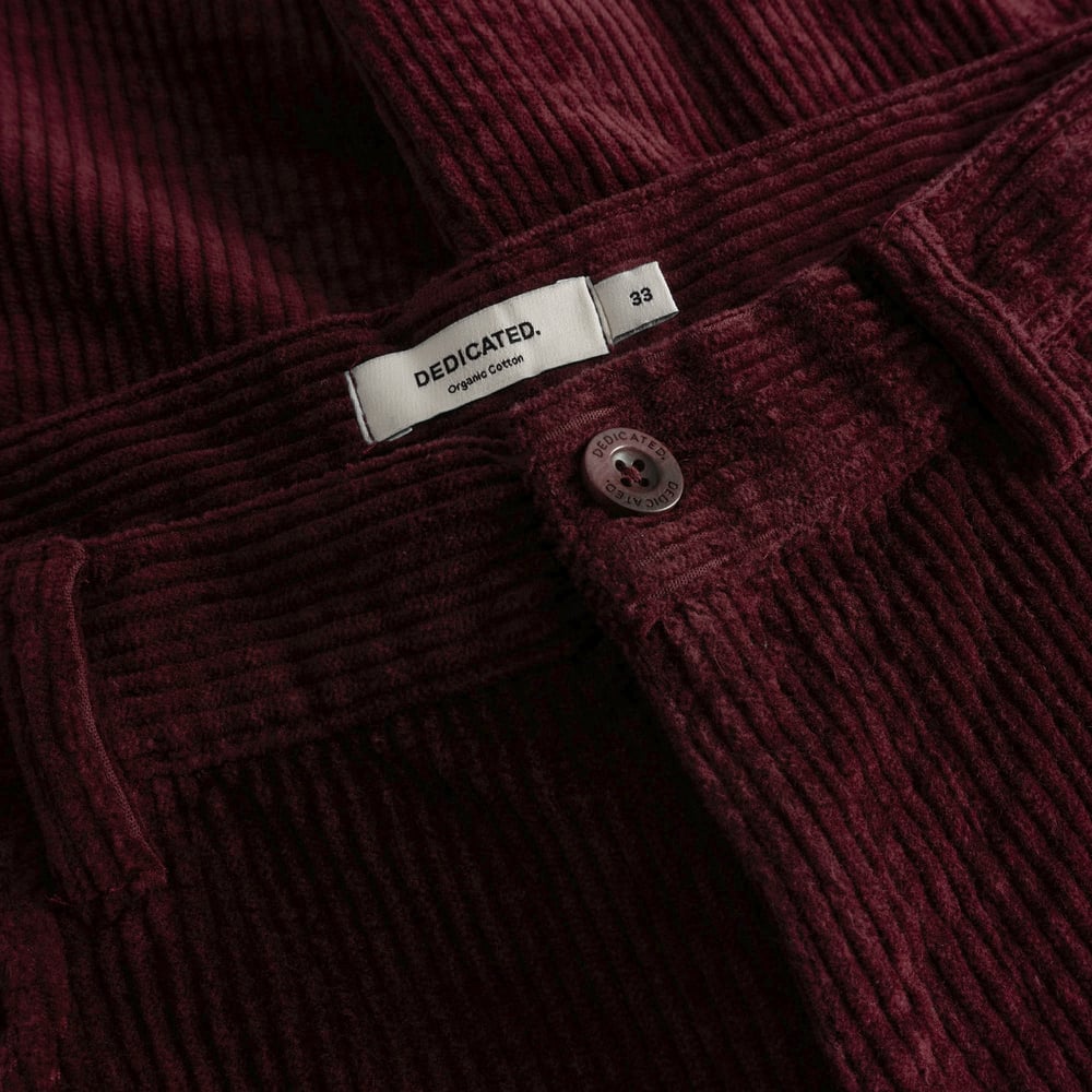 Pants Hamburg Corduroy Fig Red