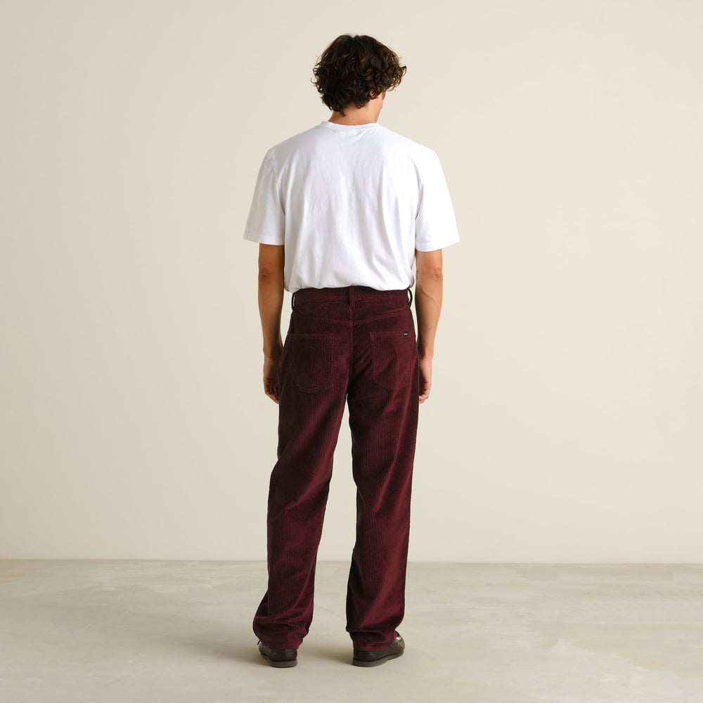 Pants Hamburg Corduroy Fig Red