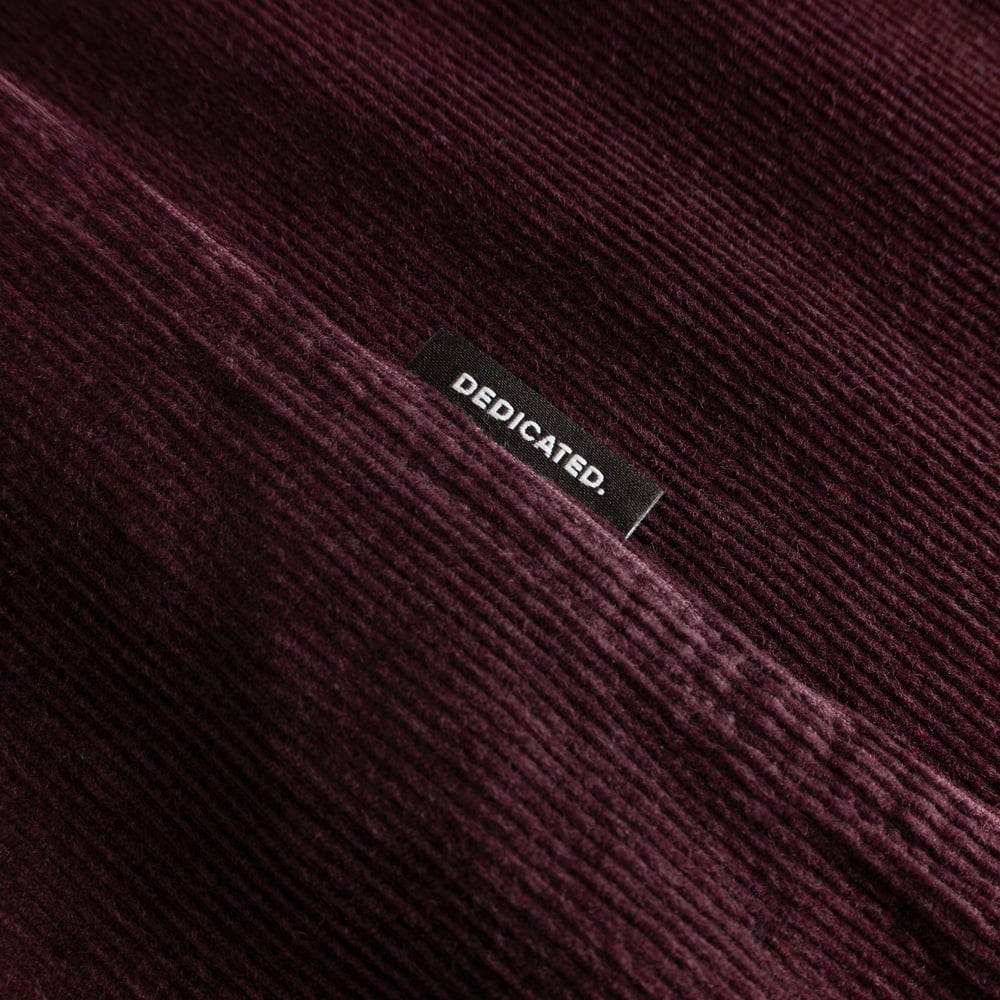 Shirt Varberg Corduroy  Fig Red