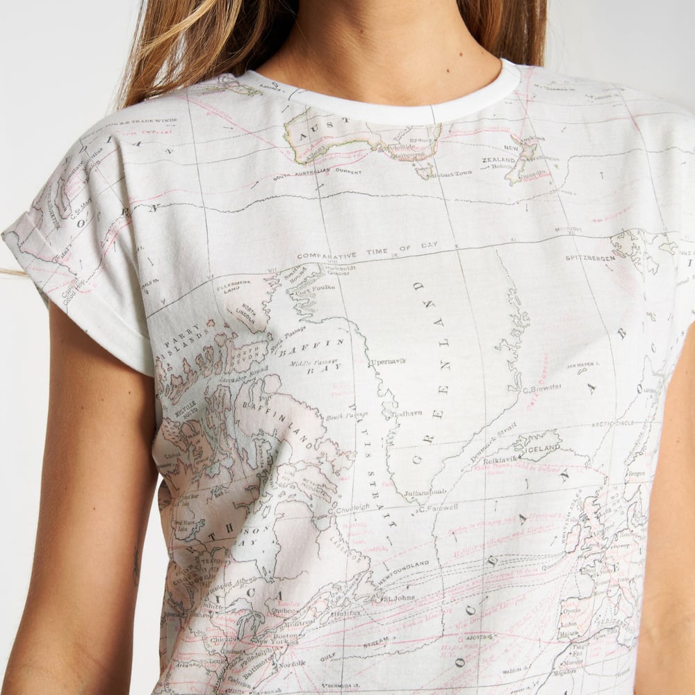 T-shirt Visby Map