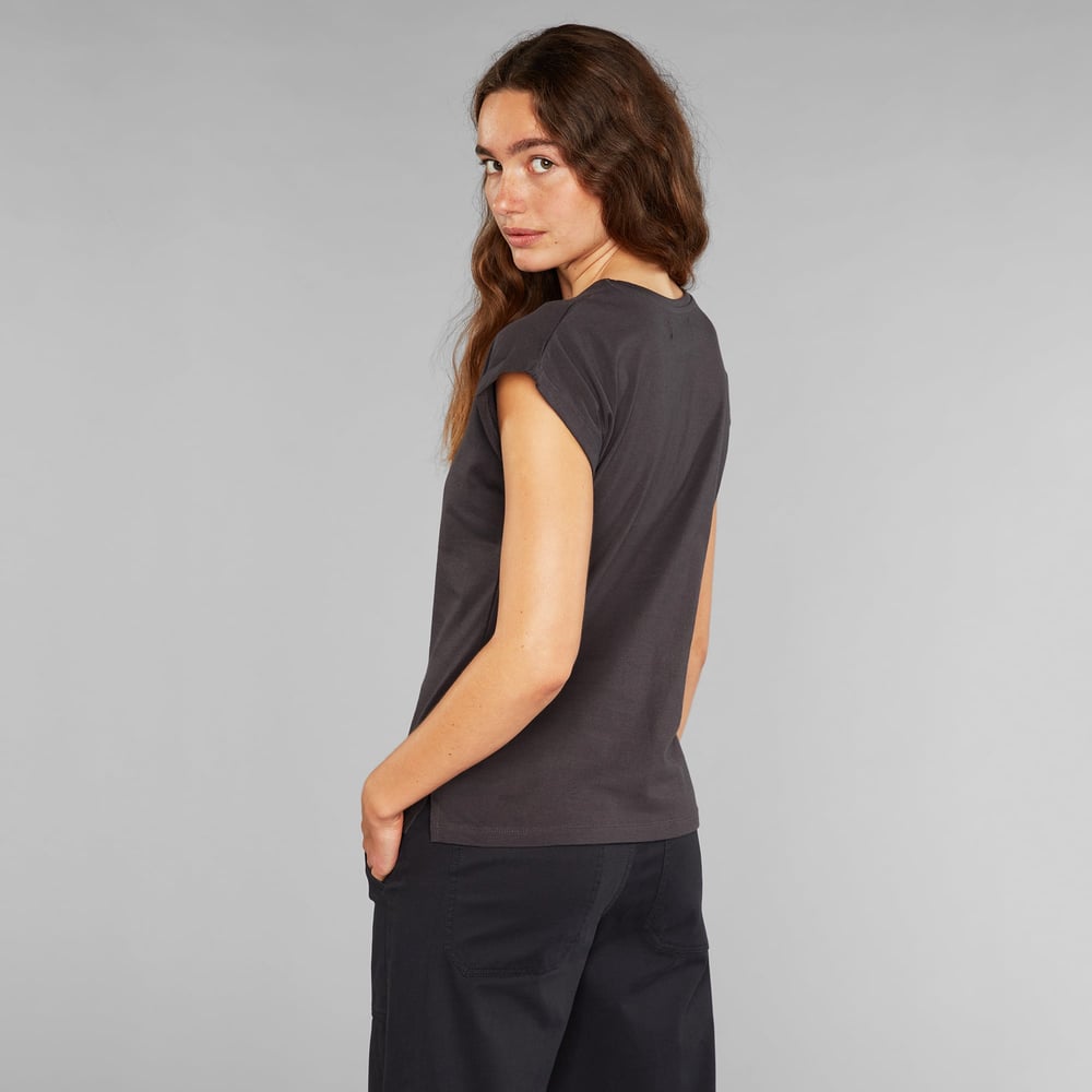 T-shirt Visby Local Planet Charcoal