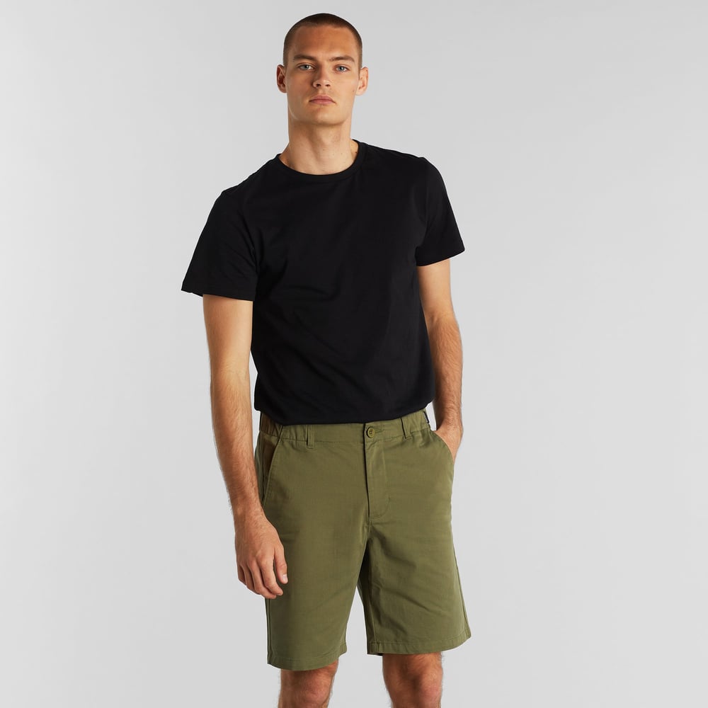 Chino Shorts Nacka Olive Green