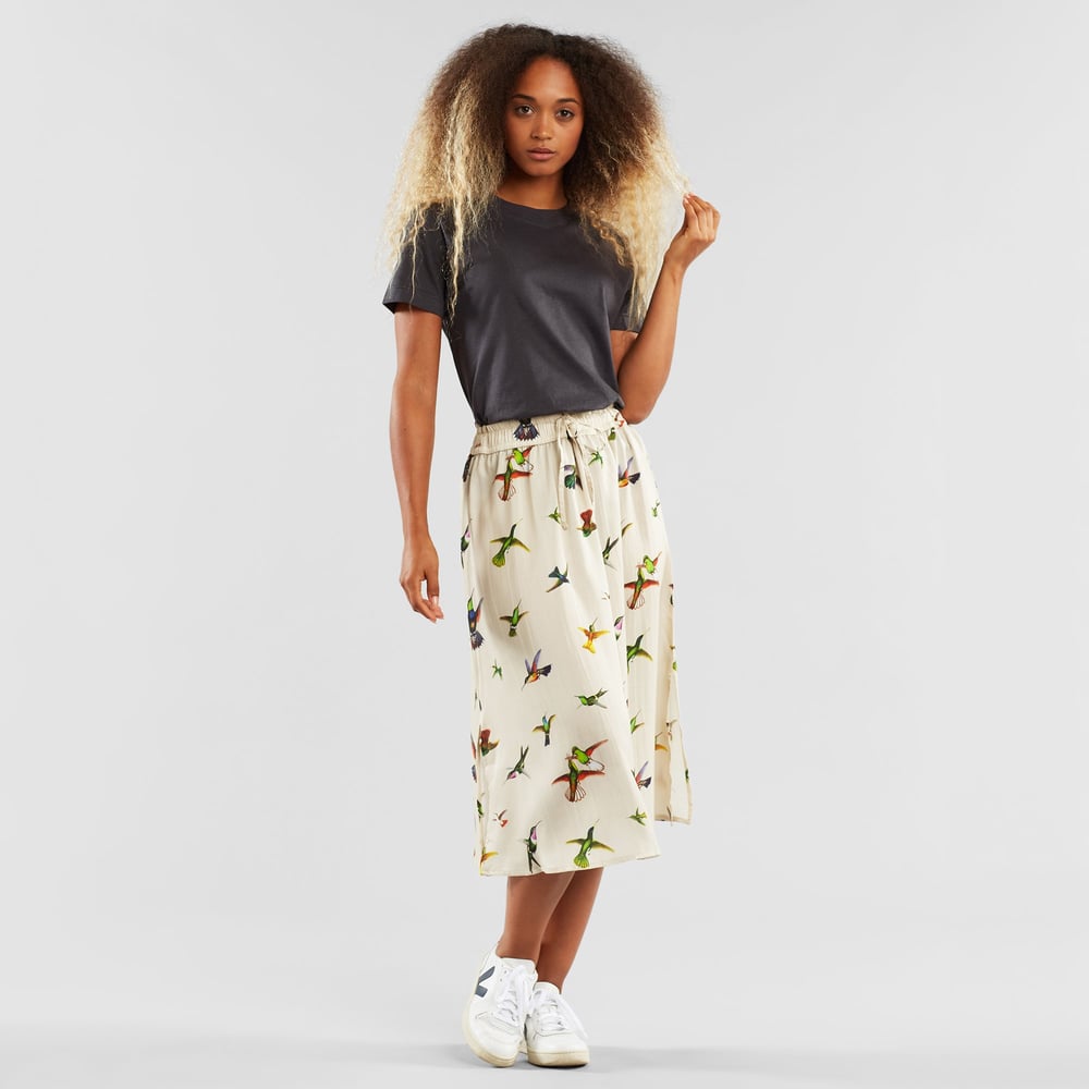Skirt Klippan Flying Hummingbirds Multi Color