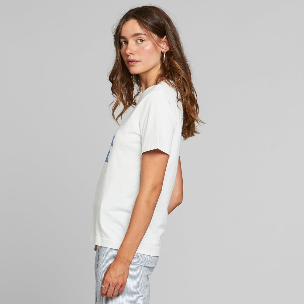 T-shirt Mysen Rays and Waves Off-White