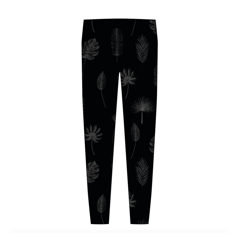 Tights Kaxholmen Tropic Leaves