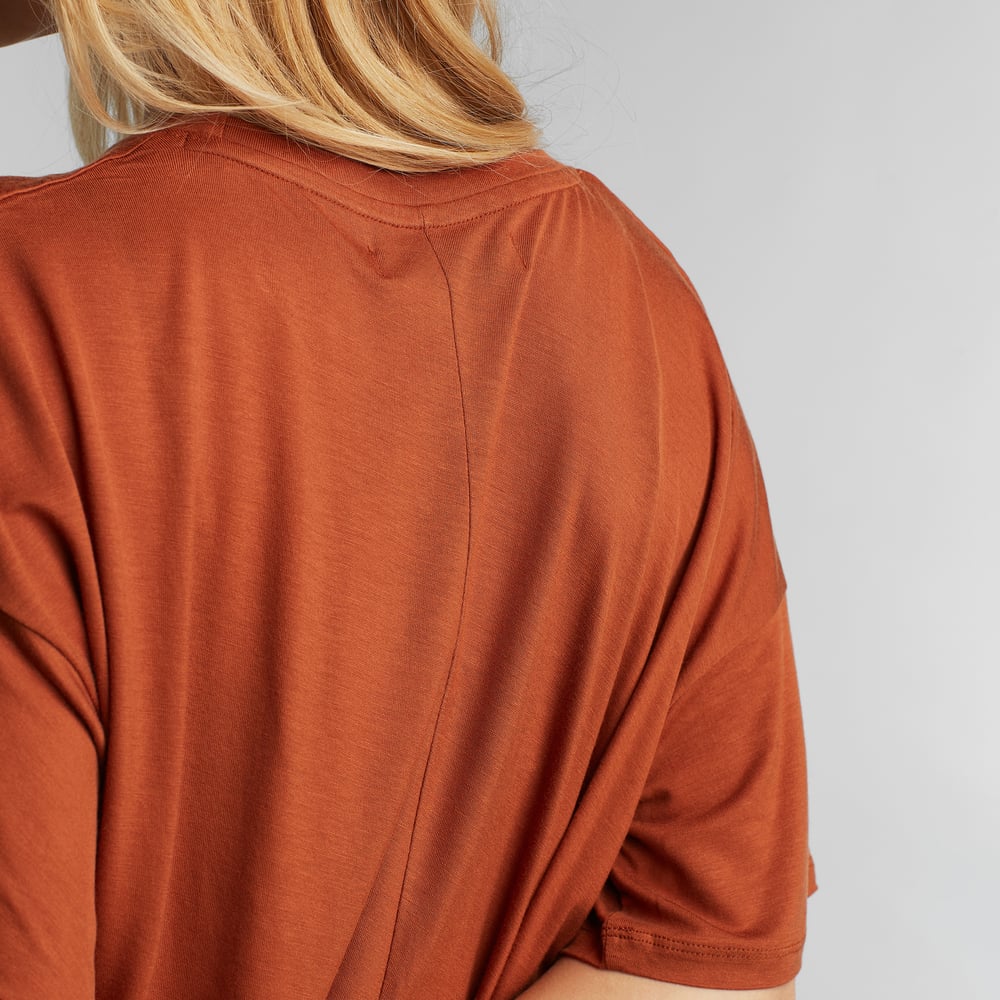 T-shirt Kivik Mocha Brown