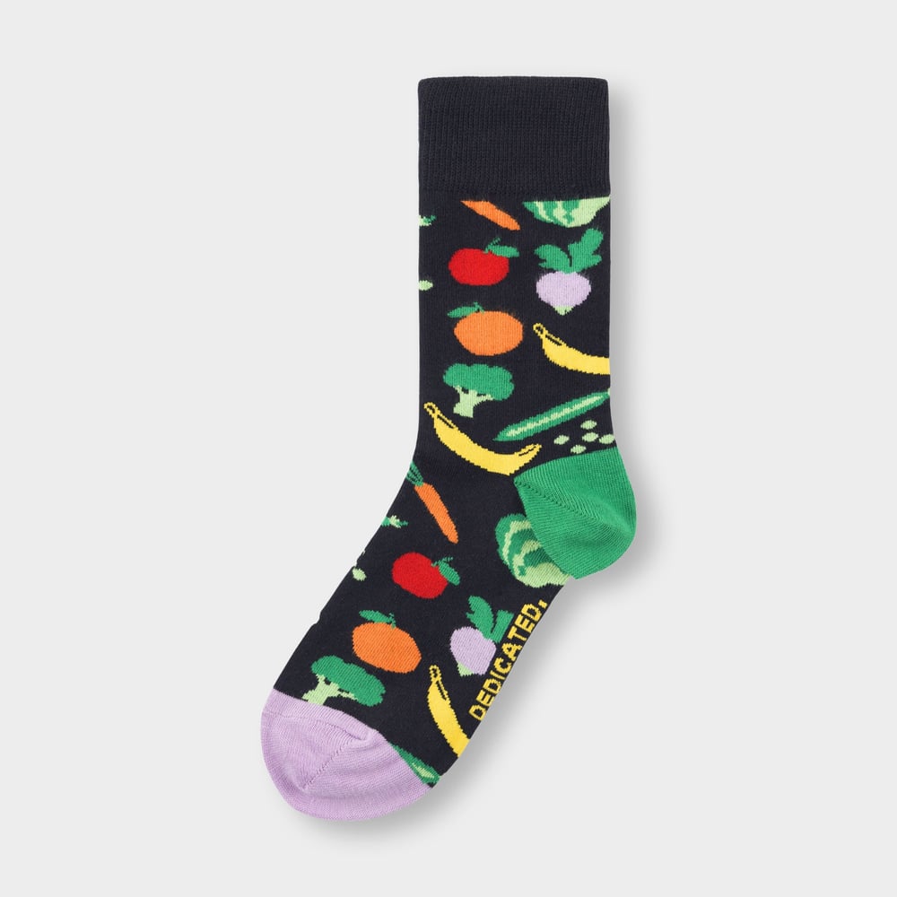 Socks Sigtuna Vegetables Black