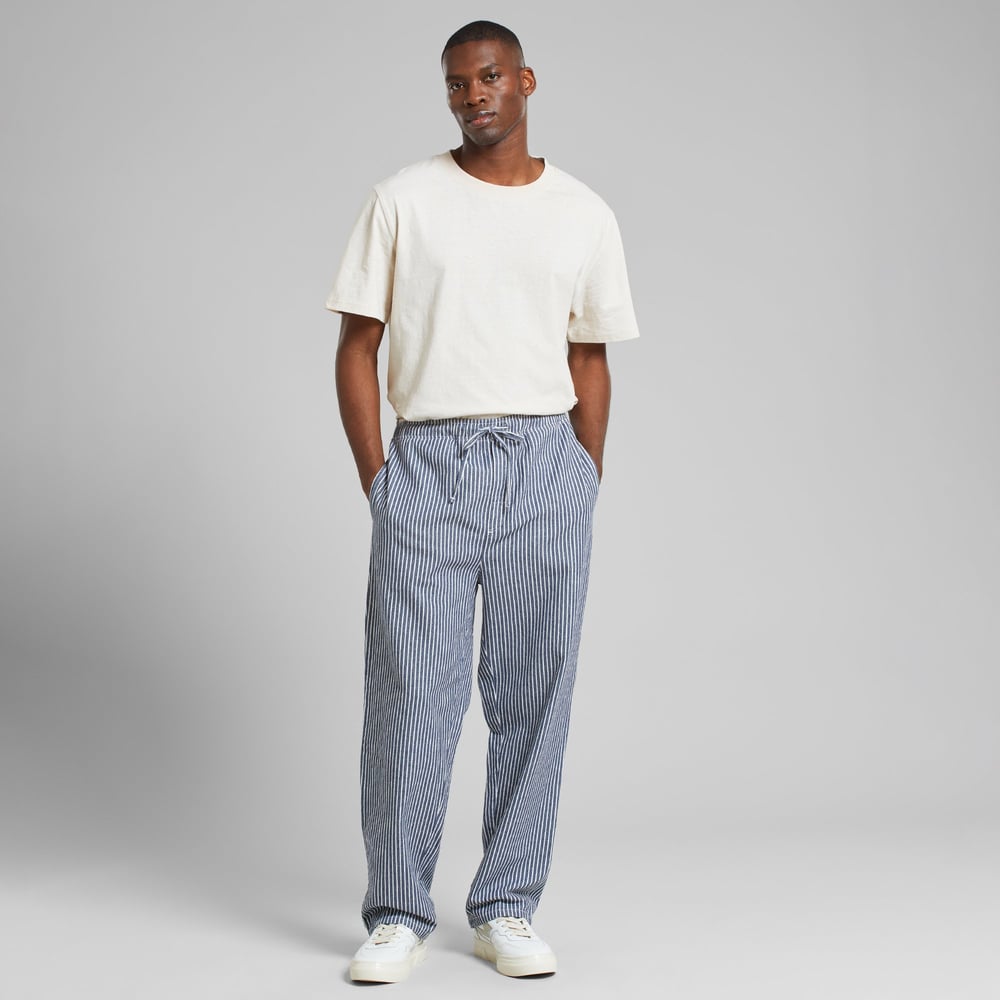 Pants Klitmoeller Work Stripe Blue