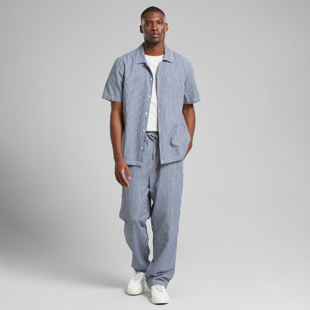 Pants Klitmoeller Work Stripe Blue