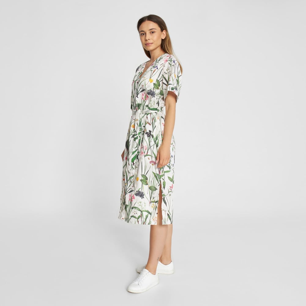Dress Bornholm Flower Field Off-White