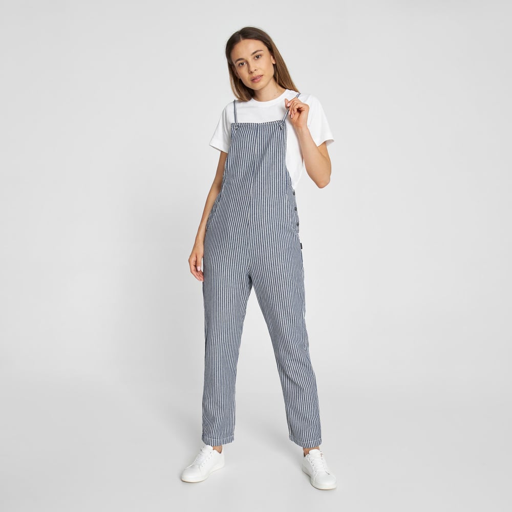 Jumpsuit Emmaboda Work Stripe Blue