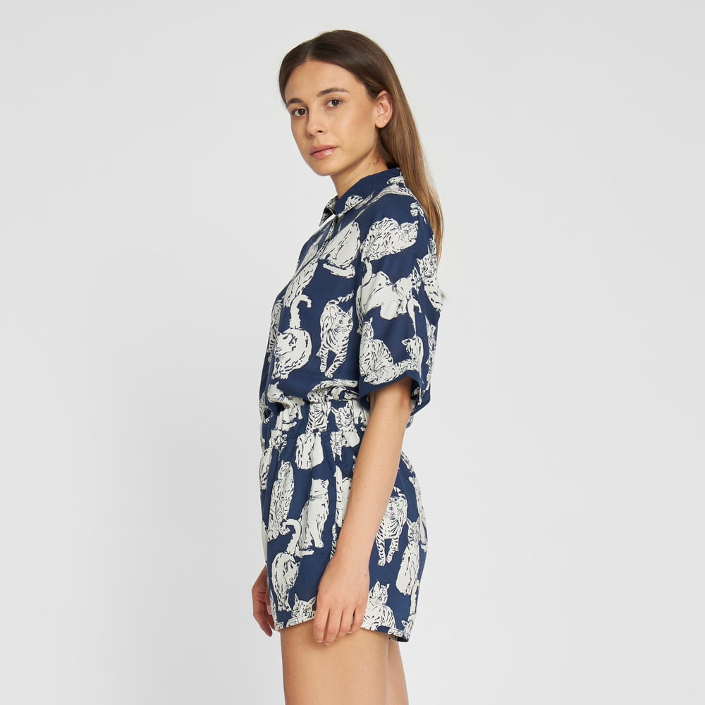 Shorts Sandvika Cats Blue