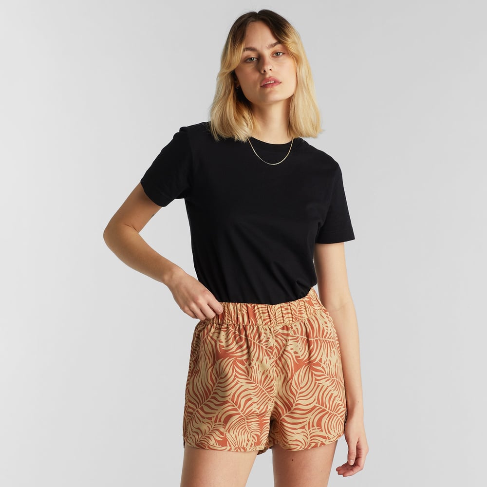 Shorts Sandvika Palm Leaves Beige