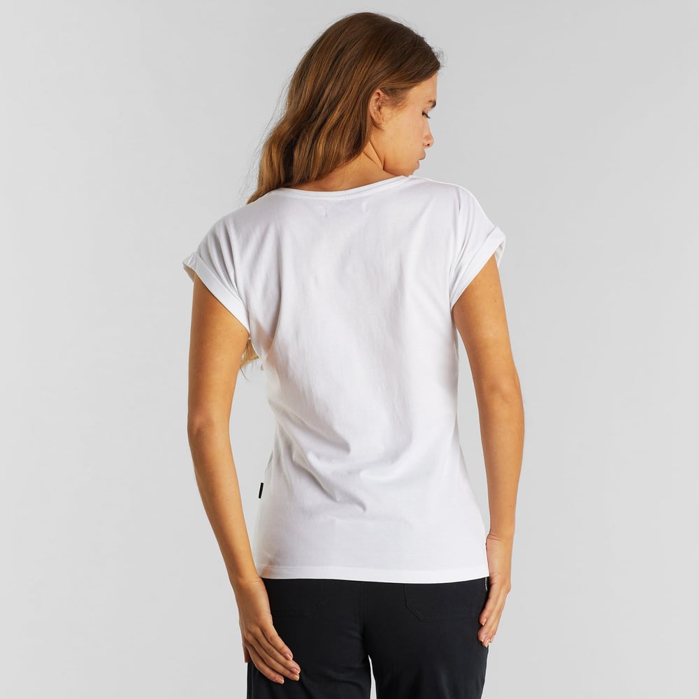 T-shirt Visby Stina Flower White